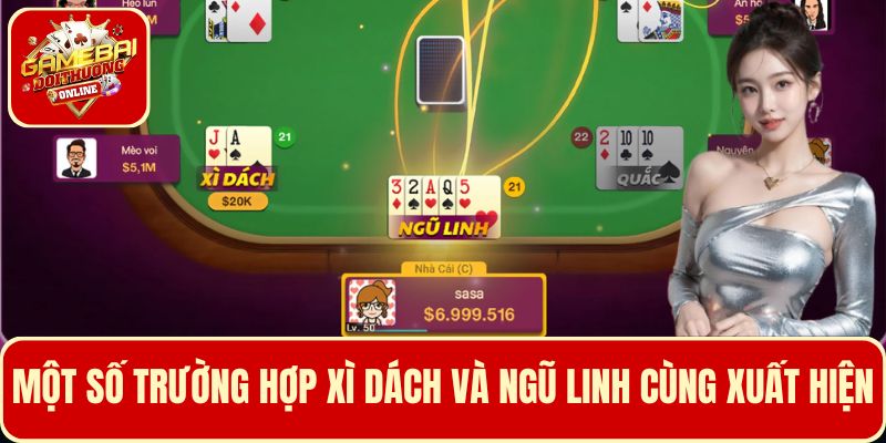 Một số trường hợp hiếm gặp khi xì dách và ngũ linh cùng xuất hiện